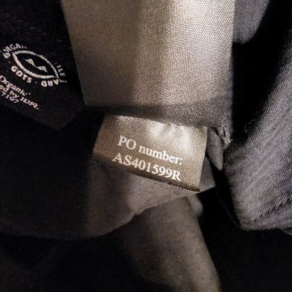 All Saints Women’s Chino style Trousers Dirty on back of leg Black Size 32 - Picture 12 of 15